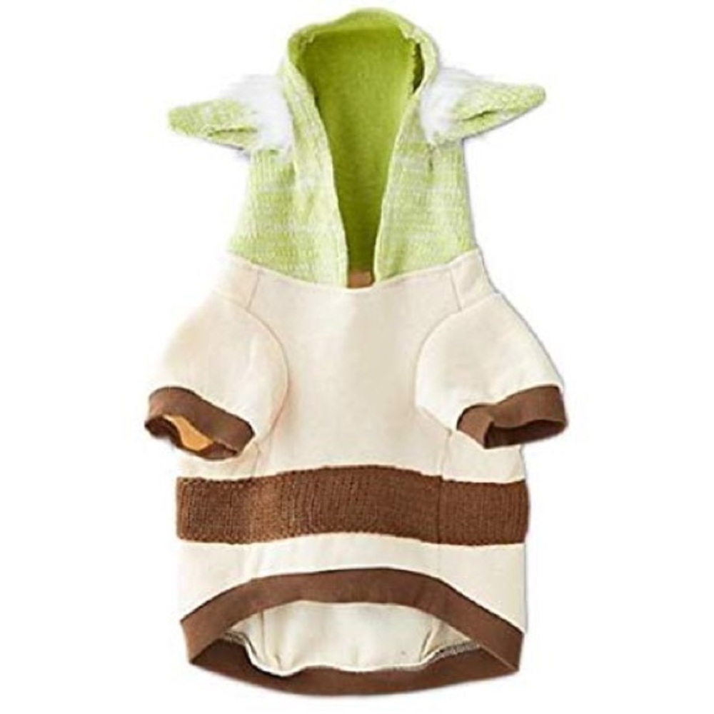 Petco Star Wars Yoda Dog Sweater with Knit Hoodie